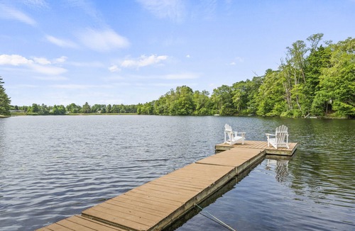 Northville House | Quiet lake front home with private shoreline