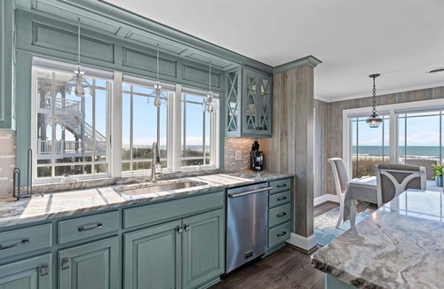 Yaupon Beach House | Reelaxing: Oceanfront Home in Yaupon Beach, Oak Island, Perfect for 9 guests!