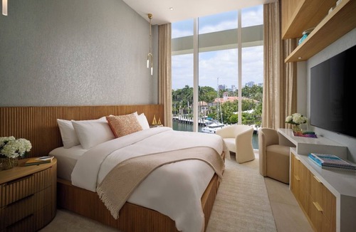 17th Street Causeway Hotel | Relax + Recharge in a Stylish Setting w/Coastal Views + Plush Furnished Balcony
