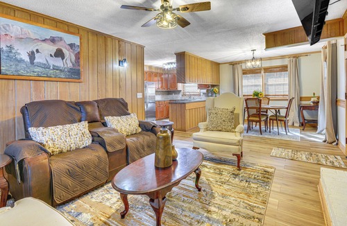 Pilot Mountain House | River, Trails & Wine! Extended Escape Near Mt Airy