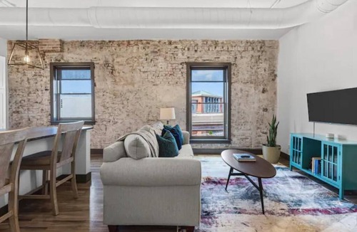 Downtown St. Louis Apartment | Riverfront Loft - Walk to Arch, Casino, Convention Center & Stadiums