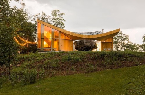 Saugerties House | Rock 'n' House - Unique Design ft in AD Magazine