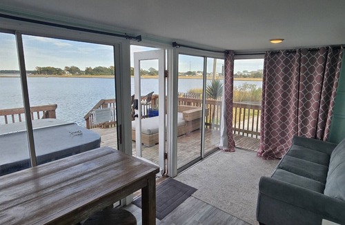 Cedar Point House | Romantic Waterfront home with hottub, kayak, jon boat and relaxation.