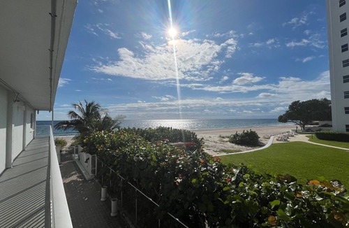 Lauderdale-by-the-Sea Apartment | SALTY SUNRISE Beachfront Studio 1480 S Ocean Blvd, Lauderdale By the Sea, FL