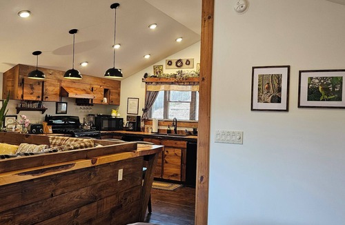 North Creek Ski Chalet | Secluded Adirondack Chalet/7 mins to Gore Mountain/Fire pit/Fast Wi-Fi.