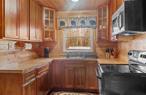 Johnsburg House | Secluded Johnsburg Retreat w/Hot Tub & Fire Pit