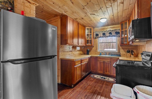 Johnsburg House | Secluded Johnsburg Retreat w/Hot Tub & Fire Pit