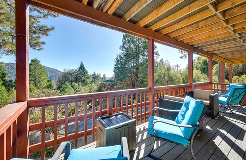Idyllwild Cabin | Stunning Idyllwild Home w/Private Hot Tub & Decks