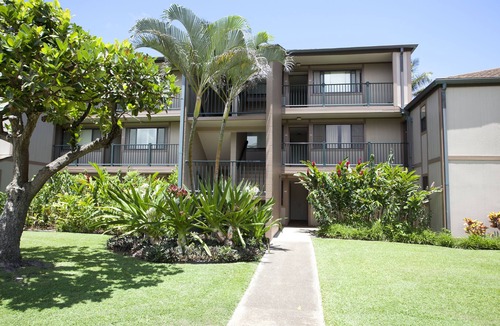 Kapaa Condo | Suite in Building K at Pono Kai Resort on Kauai's Bike Path, Tennis View Condo
