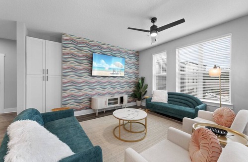 Deerwood Apartment | Sunny Haven: Chic 2BR/2BA with Pool & Gym