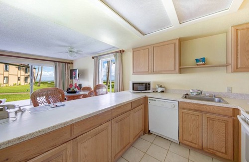 Kapaa Condo | Sunny two bedroom at beautiful Pono Kai Resort