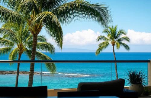 Montage Kapalua Bay Apartment | The Resort at Kapalua Bay 2 Free Rental Cars KBM Resorts Oceanfront 2 Units 6 Bedrooms ML-1507