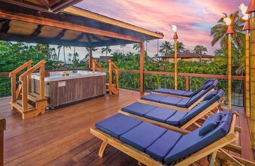 Wainiha House | Tropical Bamboo Hideaway By Parrish Kauai - walk to beach & privacy!