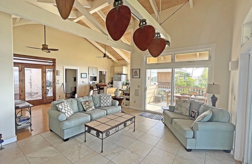 Kekaha House | Ultimate Oceanfront Beach House - NEW "FULL HOUSE" Split A/C System -TVNCU #5005