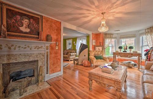 Plattsburgh House | Unique & Historic Home Walk to Lake Champlain
