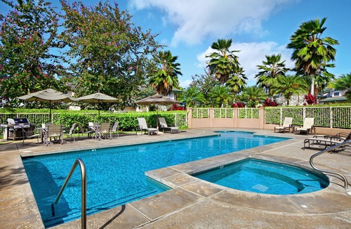 Princeville Condo | Villas of Kamalii 35: Cozy Condo w/AC, Shared Pool/Spa