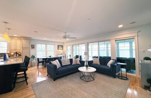 Saratoga Springs House | Waterfront+Lake Access+Private Dock+Patio, Sunsets+Close to Town+Race Track+SPAC