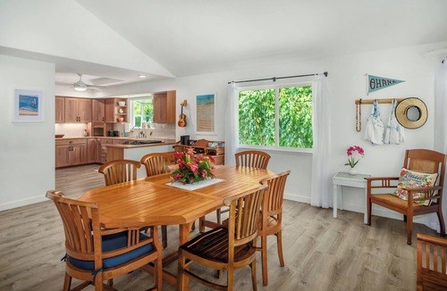 Kalihiwai House | Waterman’s Paradise Beach Toys Kayak/SUP & A/C! TVR 4238