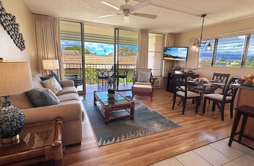 Kihei Condo | Where Tradition Meets Comfort Kihei Condo New AC Steps to Kamaole II Beach