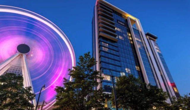 2 Bedroom Deluxe Condo w/Kitchen at Centennial Park, Margaritaville, Atlanta!