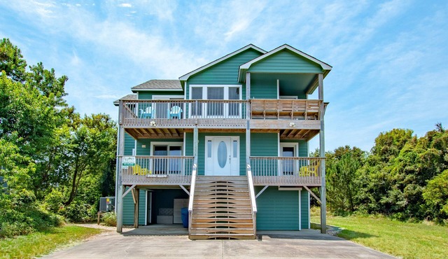 3215 - Papa Duck - Duck OBX Coastal Retreat Near Beach & Village