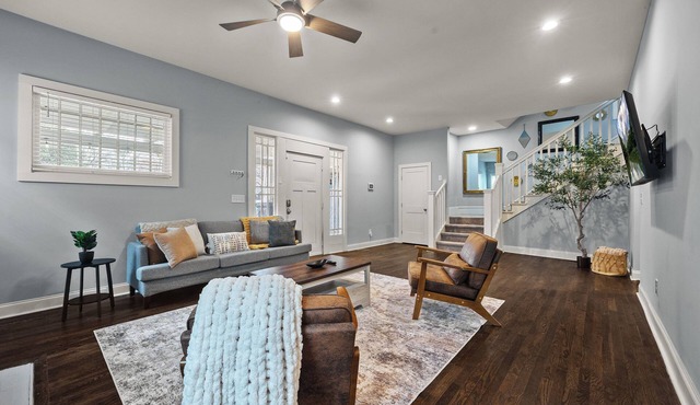 3BR Atlanta Retreat Near Benz Stadium