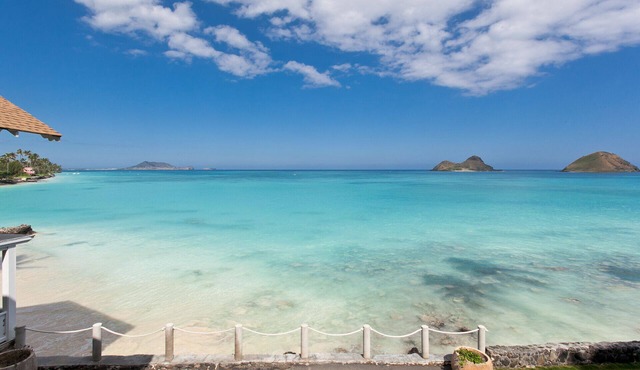 Adorable Beachfront Home Located on Secluded White Sand Beach!