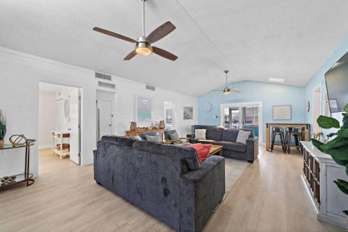Canal front home with boat slip, deck and gorgeous water views