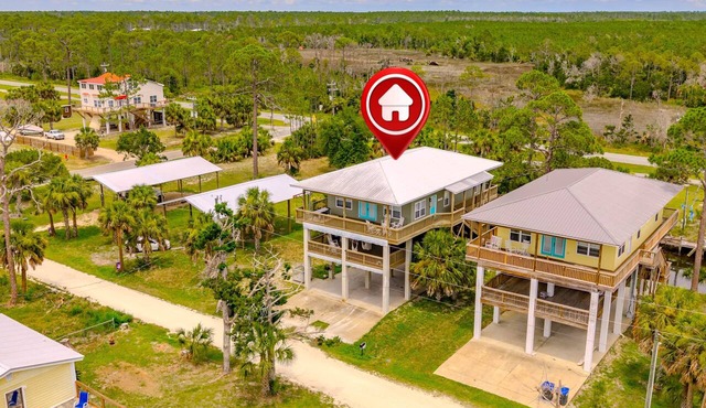 Cedar Island Coastal Retreat | Gulf Access, Huge Deck & Fami