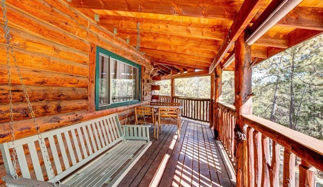 Charming Log Cabin with Acreage about 30 Minutes to Downtown Estes Park!