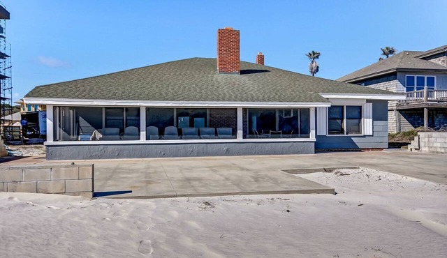 Charming Oceanfront Beach House for Family and Group Getaways in Fernandina Beach, Florida