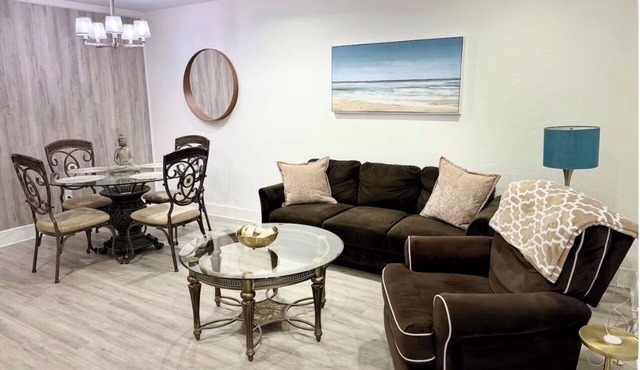 Cozy two bedroom Miami home with private parking at your front door.