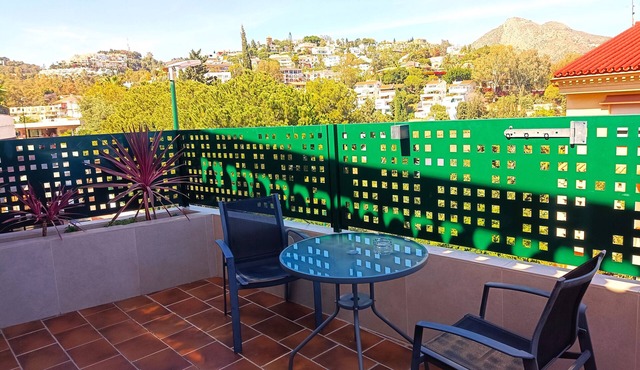D-1 Studio with terrace and views