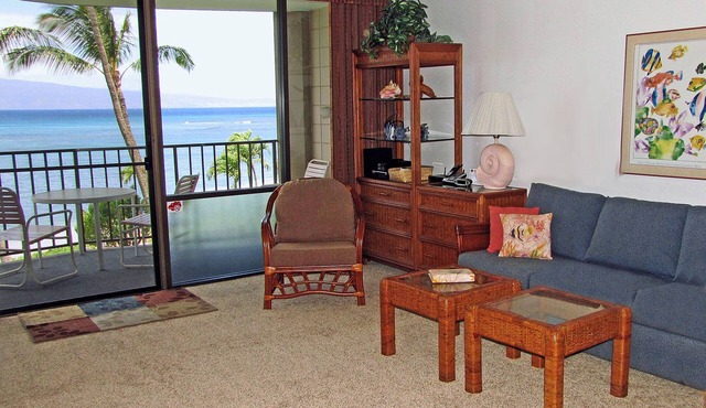 Direct Oceanfront Studio With Private Lanai
