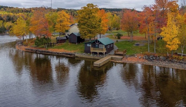 Dog-Friendly Lakefront Cabin with Private Dock, Epic Views of Lake & Mt Kineo