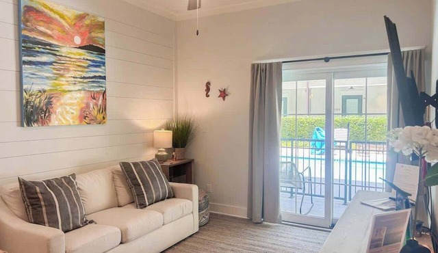 Ground-Floor Condo | Poolside Access | Walk to Pier Village