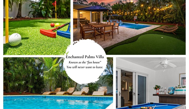 July/Aug Deal! 4BR Heated Pool, Close to Delray