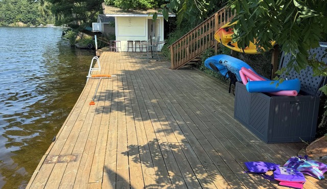 Lakefront Retreat near Dragon Trail! Big Dock, Patio, Views & More!