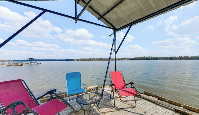 Lakefront w/Dock, Detached Studio, Fire Pit!