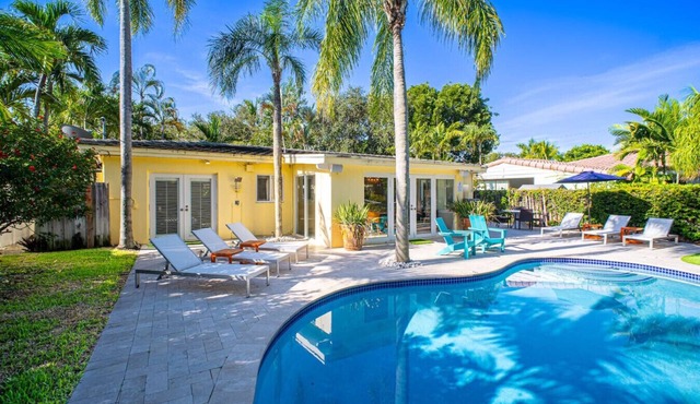 Mid-Century Oasis | Resort Backyard | Near Beach