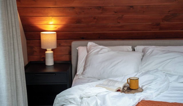 Modern A-Frame Retreat -Sauna, Hot Tub, Haliburton in Dysart