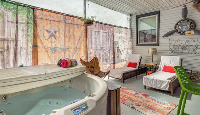'nashvegas Getaway' w/Hot Tub Near Broadway