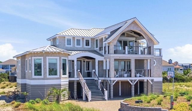 New Ocean Front Luxury Award Winner 6 BR 6.5 BA BHI and Shoals A Rare Find