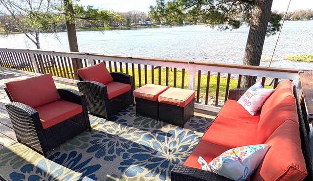 NEW! Villa Adonis - Lakefront, Dog-Friendly, Gorgeous, and With Central Air and Water Toys!