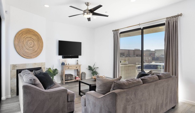 Oceanfront 2BR + Rooftop Deck, & Beach Access | Strand Way B