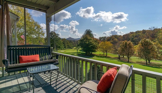 ON the Golf Course, Views, Explore the Blue Ridge Mountains!