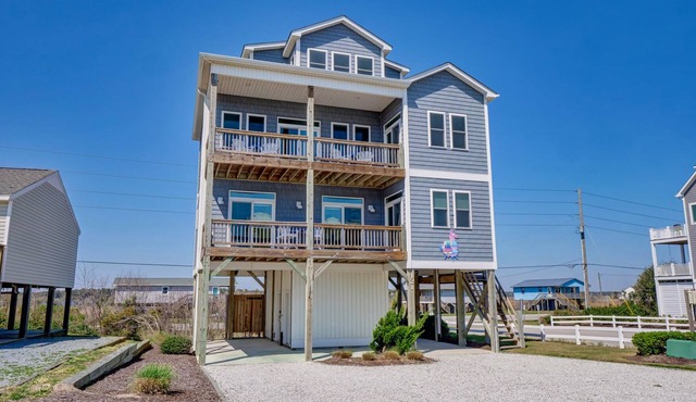 Pet Friendly Retreat: Ocean and Sound Views, Steps to the Beach!