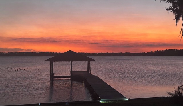 “Premier Host ⭐ Lakefront 3BR Private Dock Stunning Sebring Escape, Golf & Races