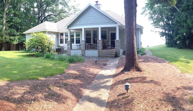 Private and Secluded Montague lakefront home. Incredible views and private beach
