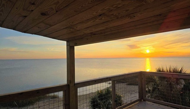 Relax at Dark Island Gulf Retreat in this 4-bedroom house in Perry FL